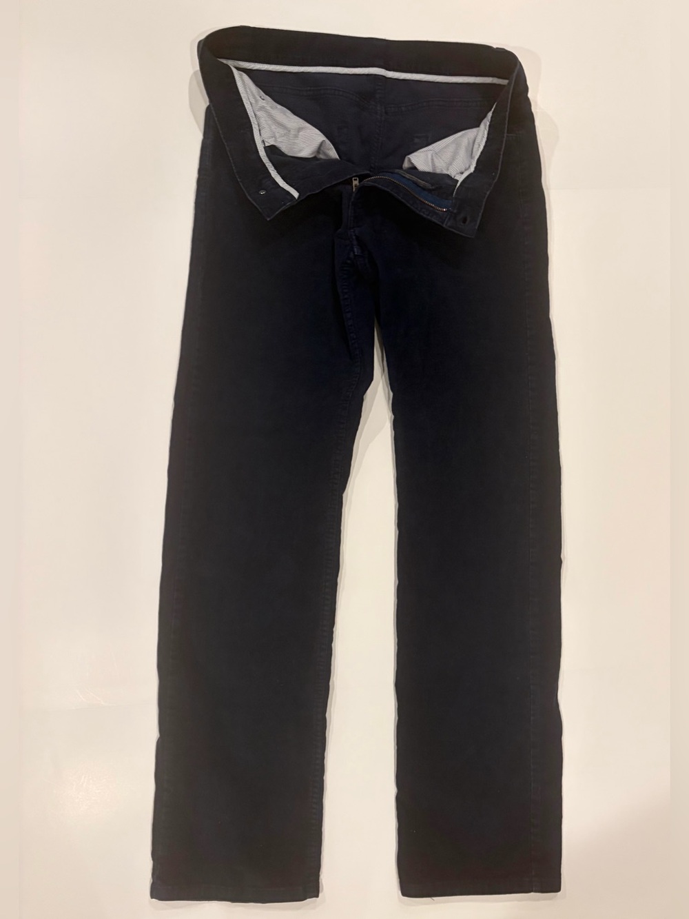 Brooks Brothers Men's Corduroy Pants - Navy Blue (32/32) - Picture 3 of 5